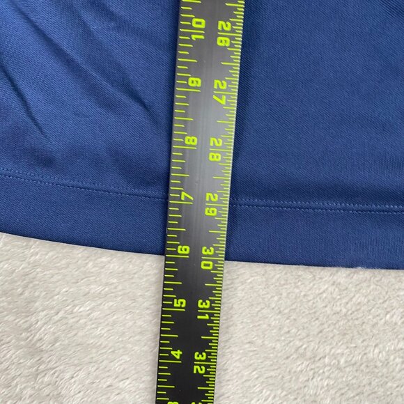 Nike Golf Men's Dri-Fit Polo Shirt Large Blue Short Sleeve Performance Activewea - Picture 9 of 14